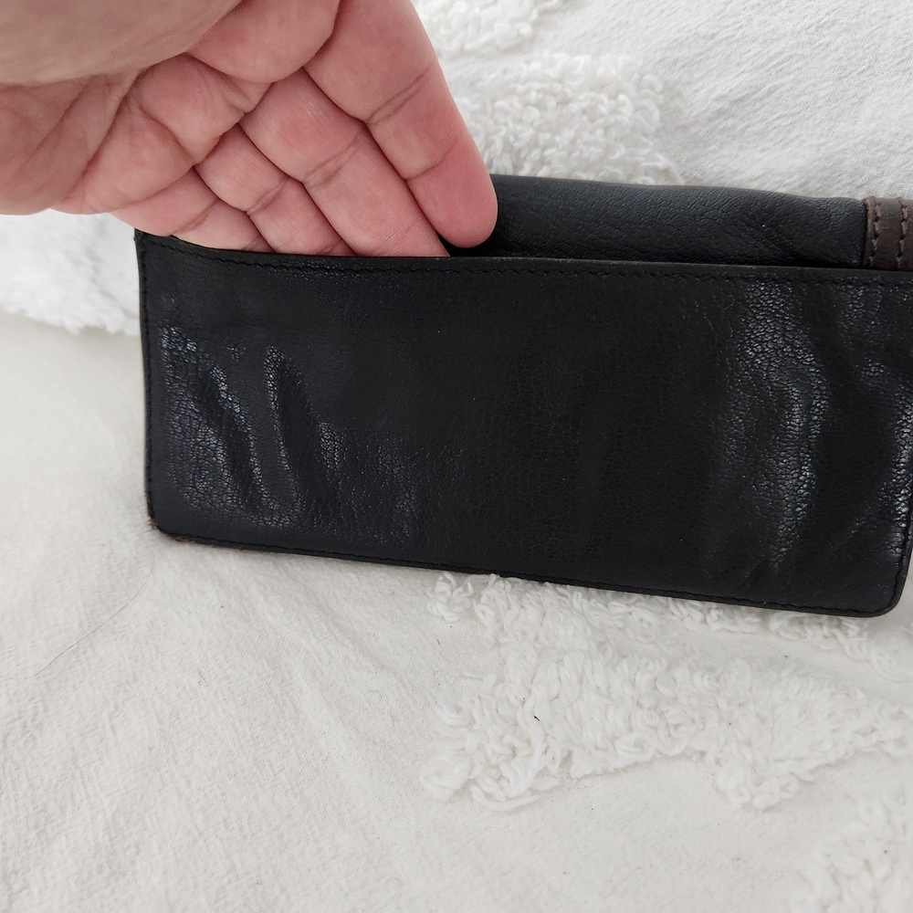 Tano Black Leather Women's Wallet - Picture 4 of 6